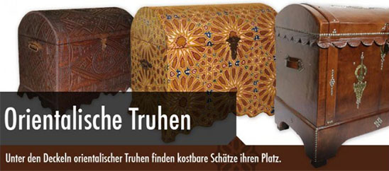 Orientalische möbel aus marokkanischer handwerkskunst