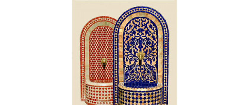 Mosaikbrunnen