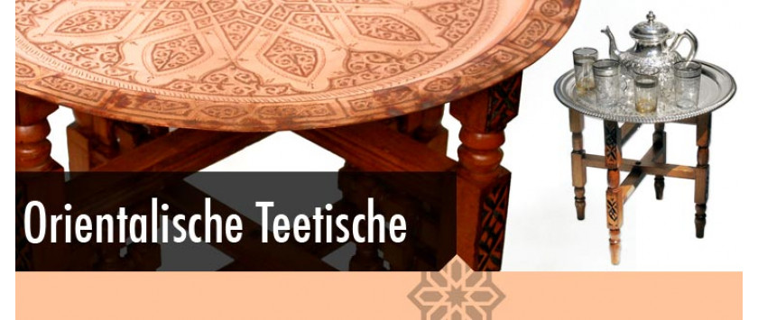 Orientalische Teetische