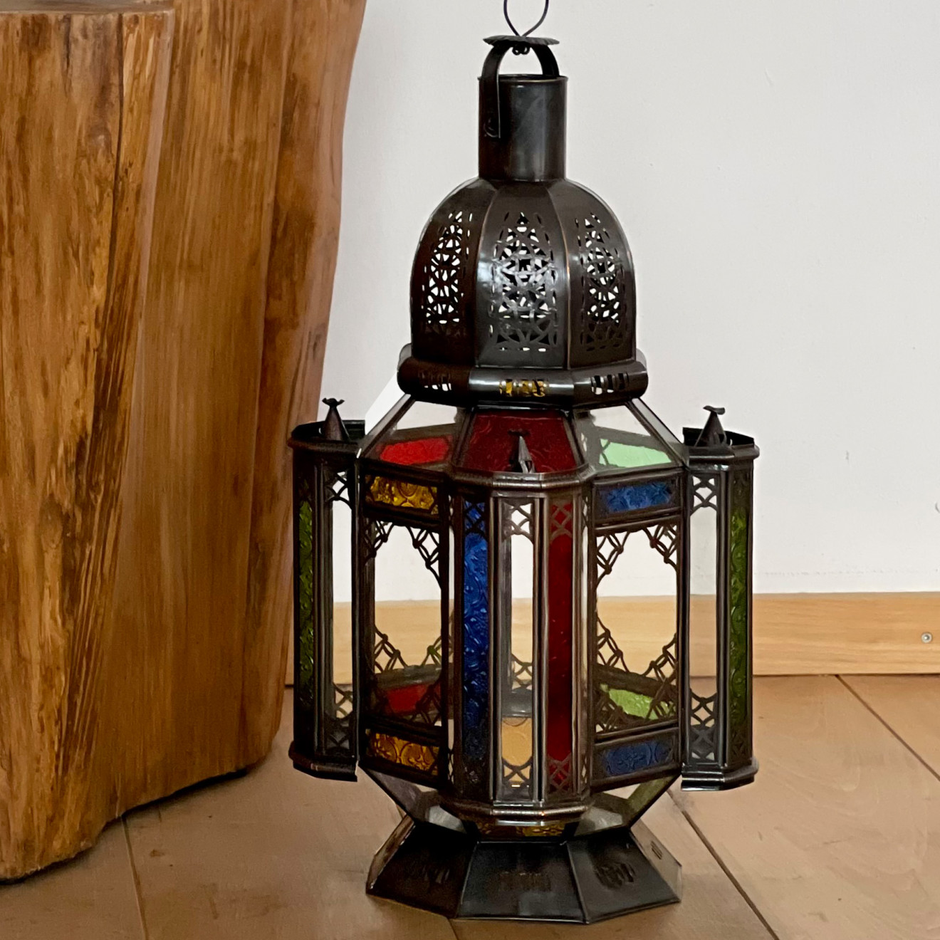 Marokkanische bunte Laterne LUMINA H57CM