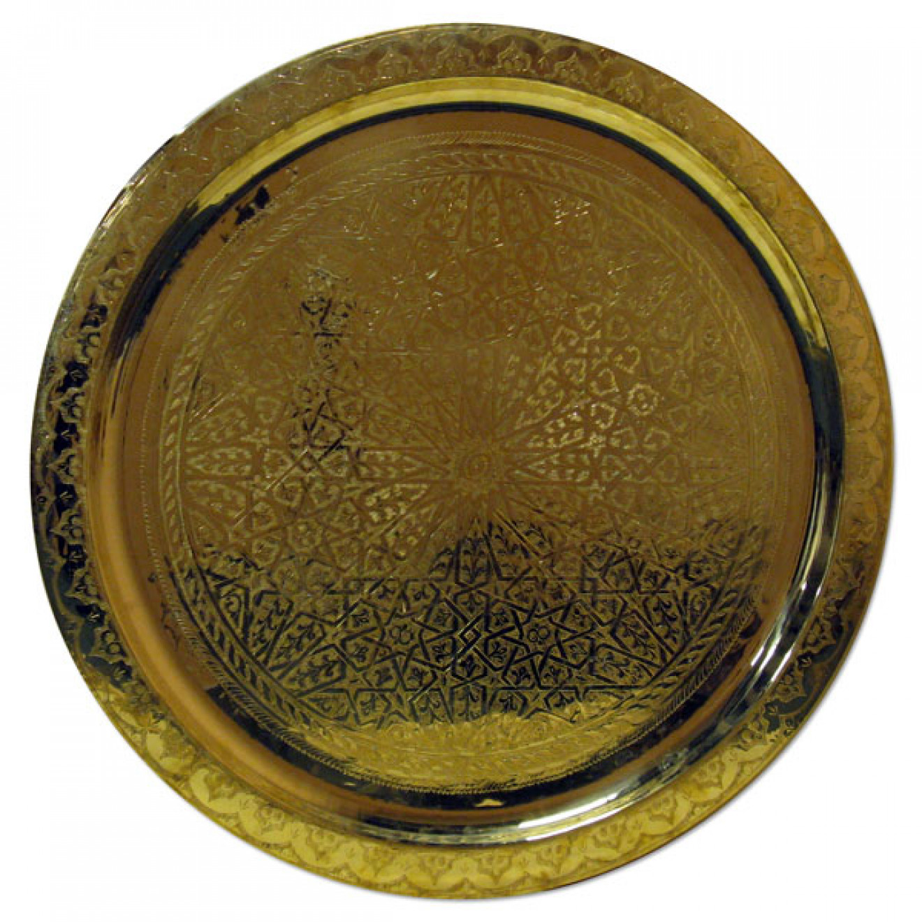 Teetisch aus Messing 100cm