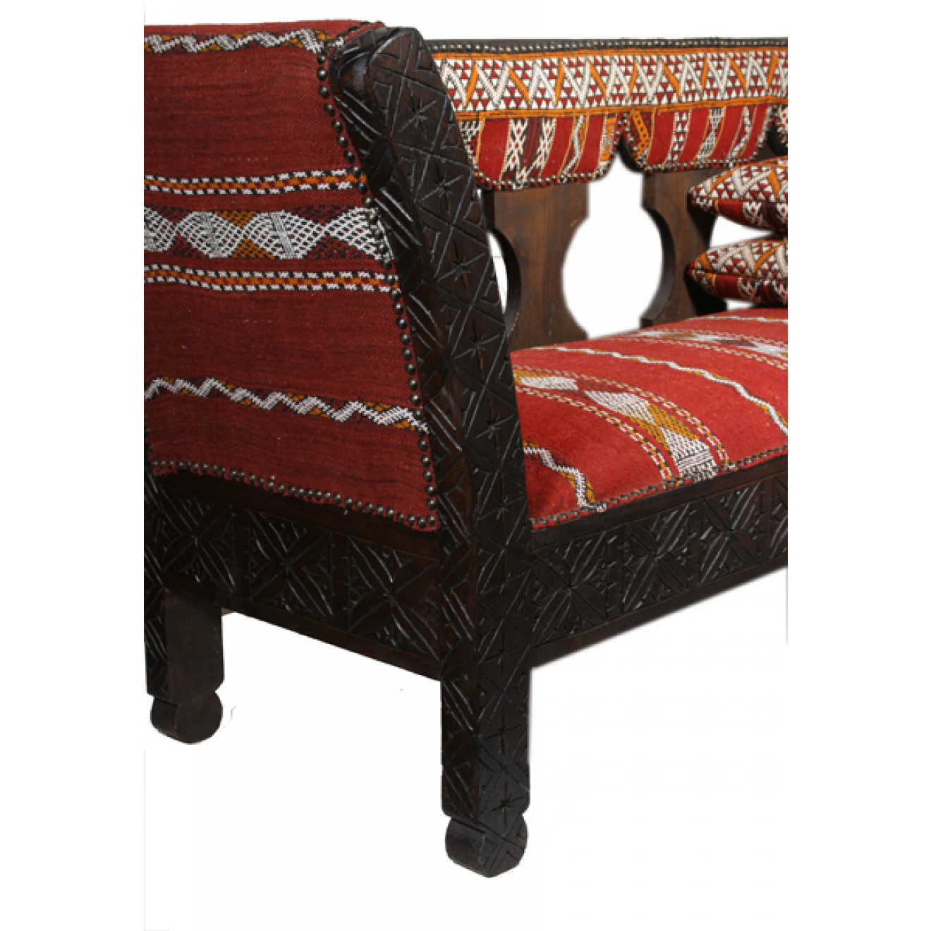 Orient Sofa "kelim2" B160xT52cm, Echter Kilim