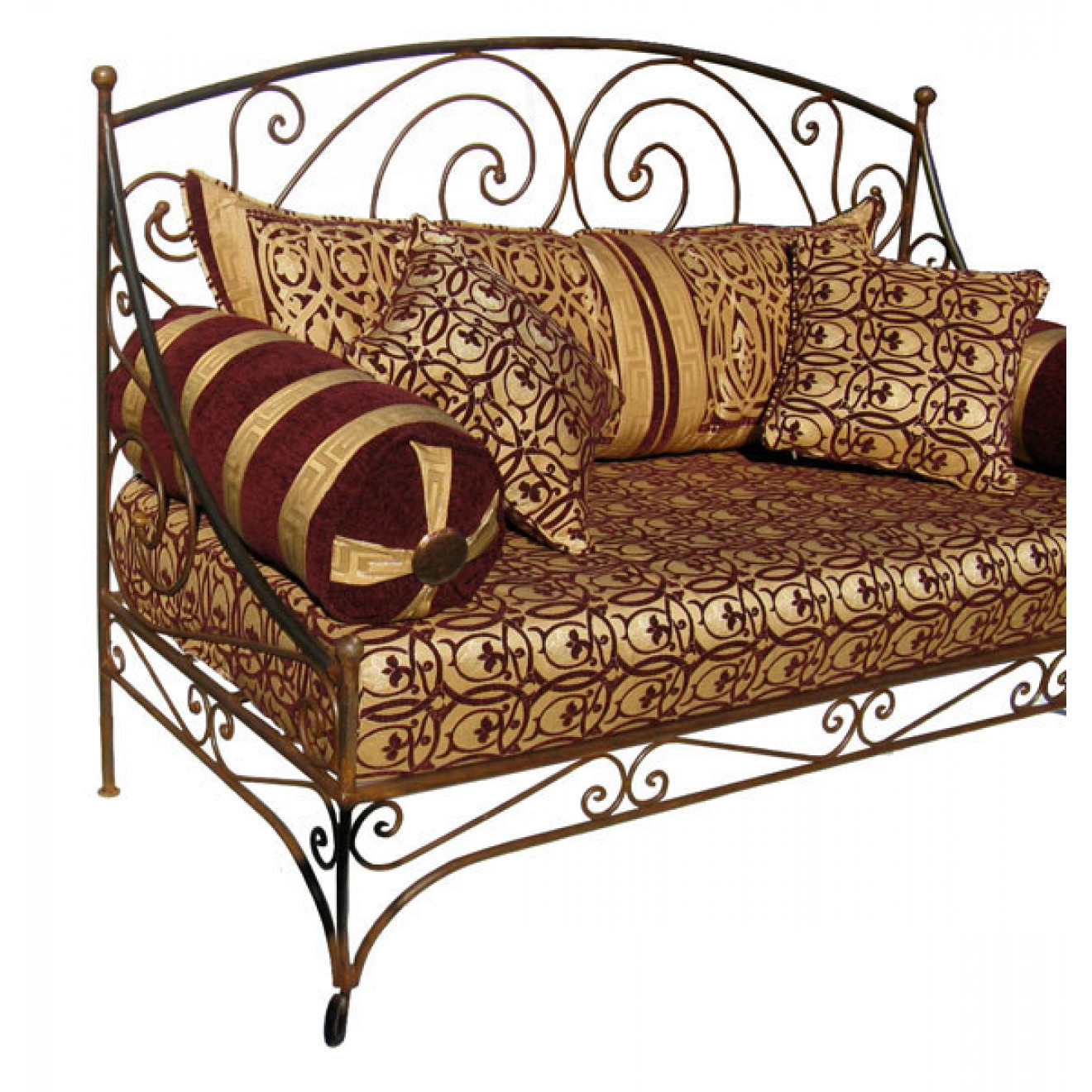 Orientalische Sofa aus Eisen ALKAZAR