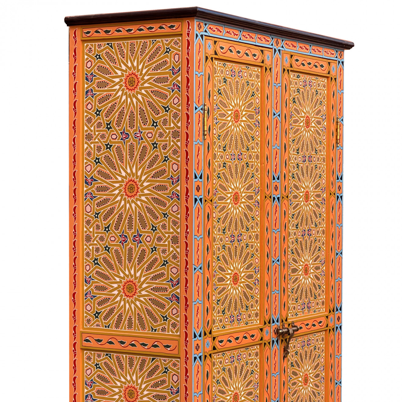 Handbemalter Schrank aus Marokko ARABIA