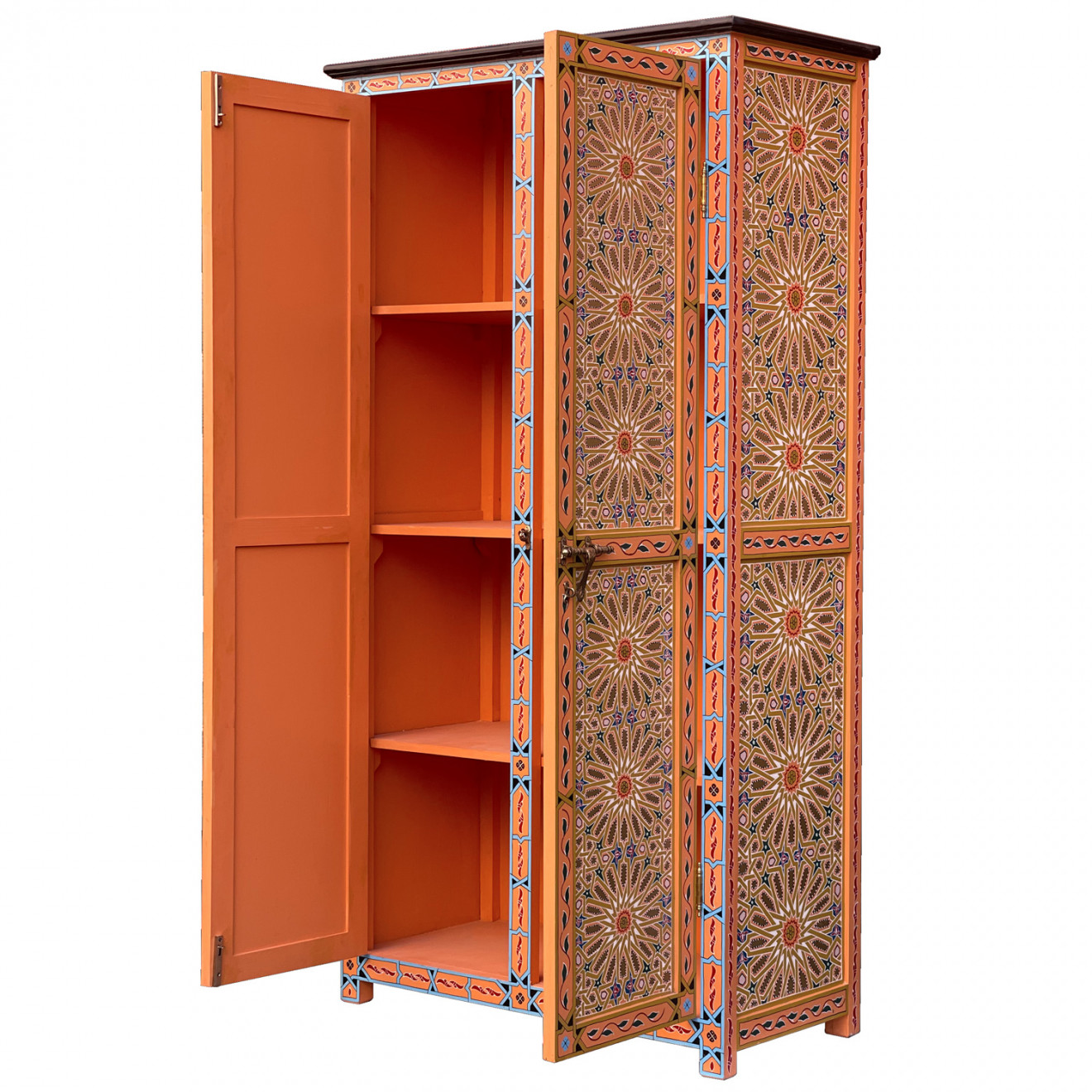 Handbemalter Schrank aus Marokko ARABIA