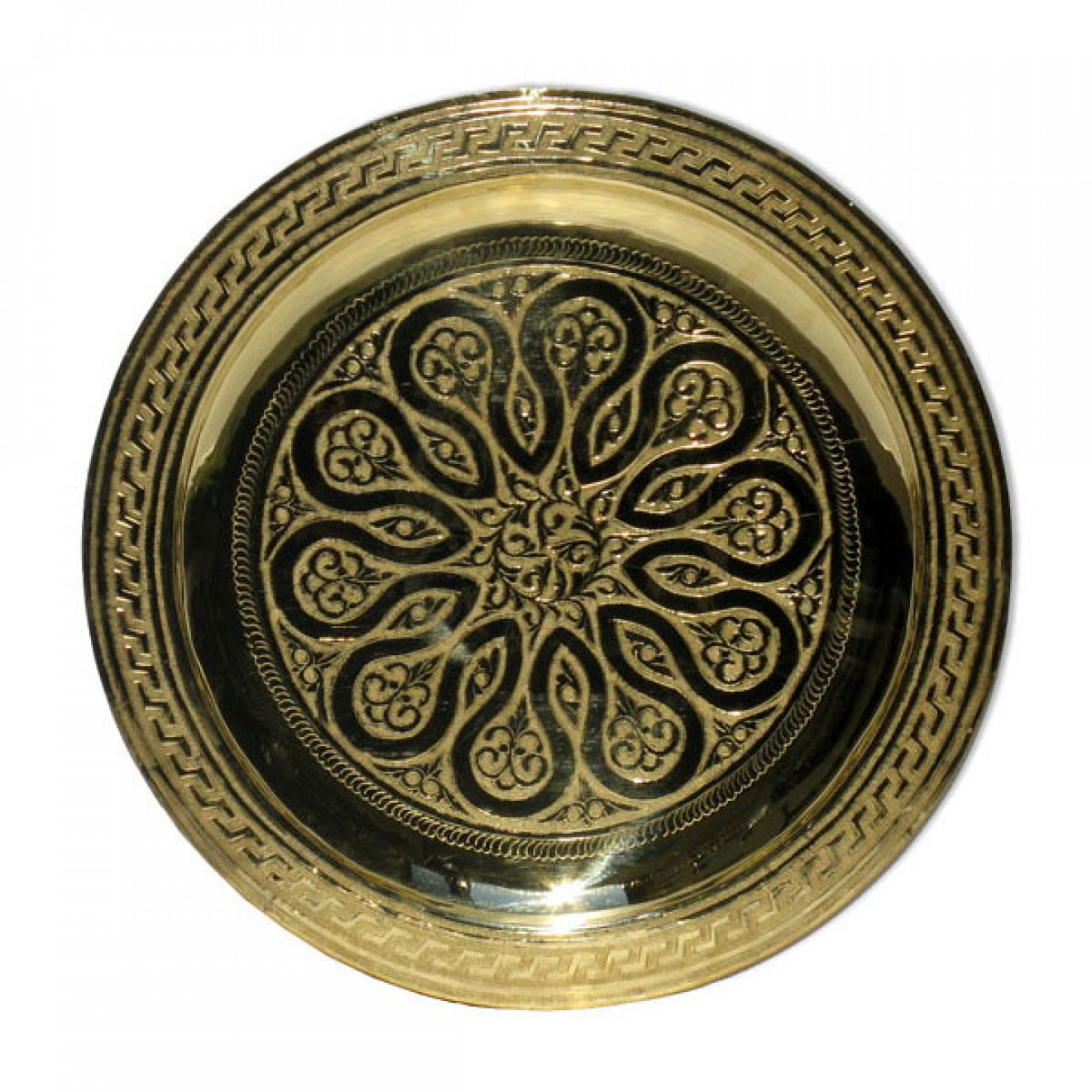 Orient Teetablett Messing D40cm
