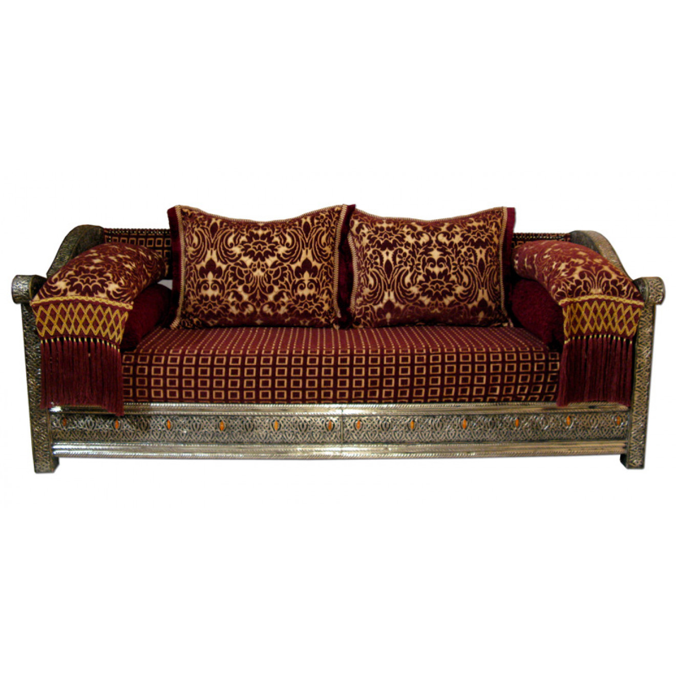 Orientalische Couch "Manal" B200xT83cm
