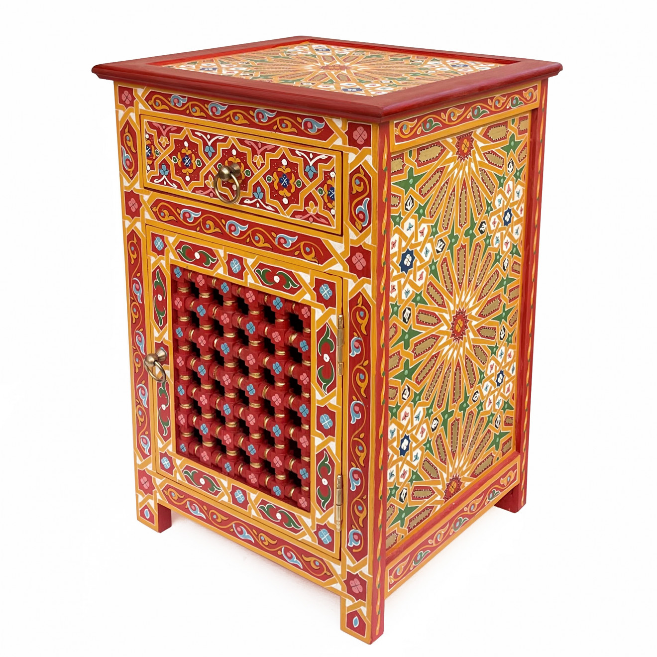 Marokkanische kleine Kommode SOFIA bunt