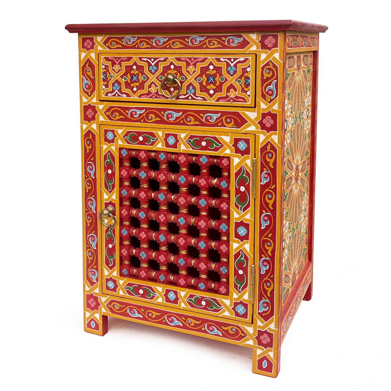 Marokkanische kleine Kommode SOFIA bunt