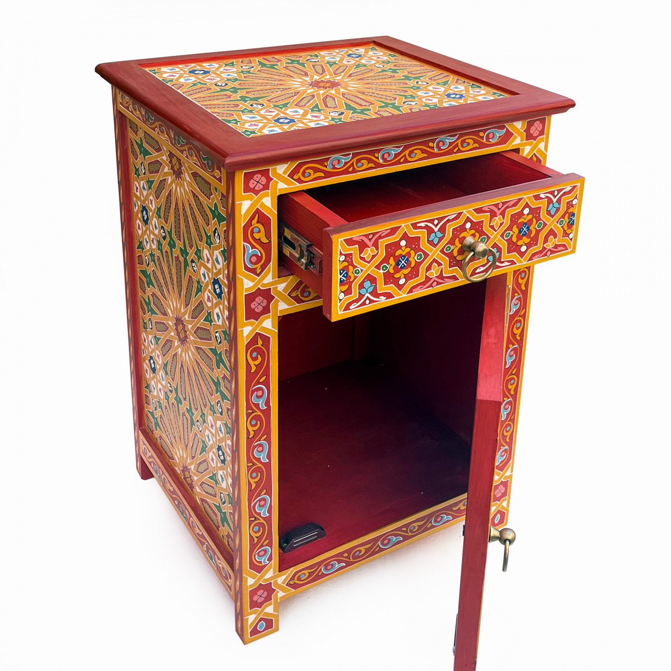 Marokkanische kleine Kommode SOFIA bunt