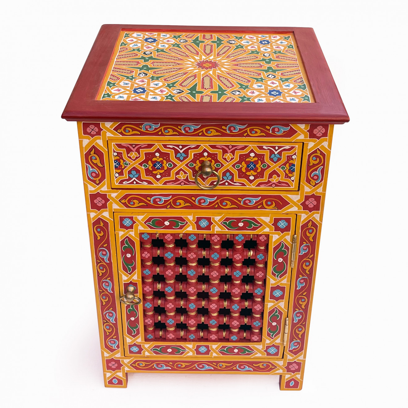 Marokkanische kleine Kommode SOFIA bunt