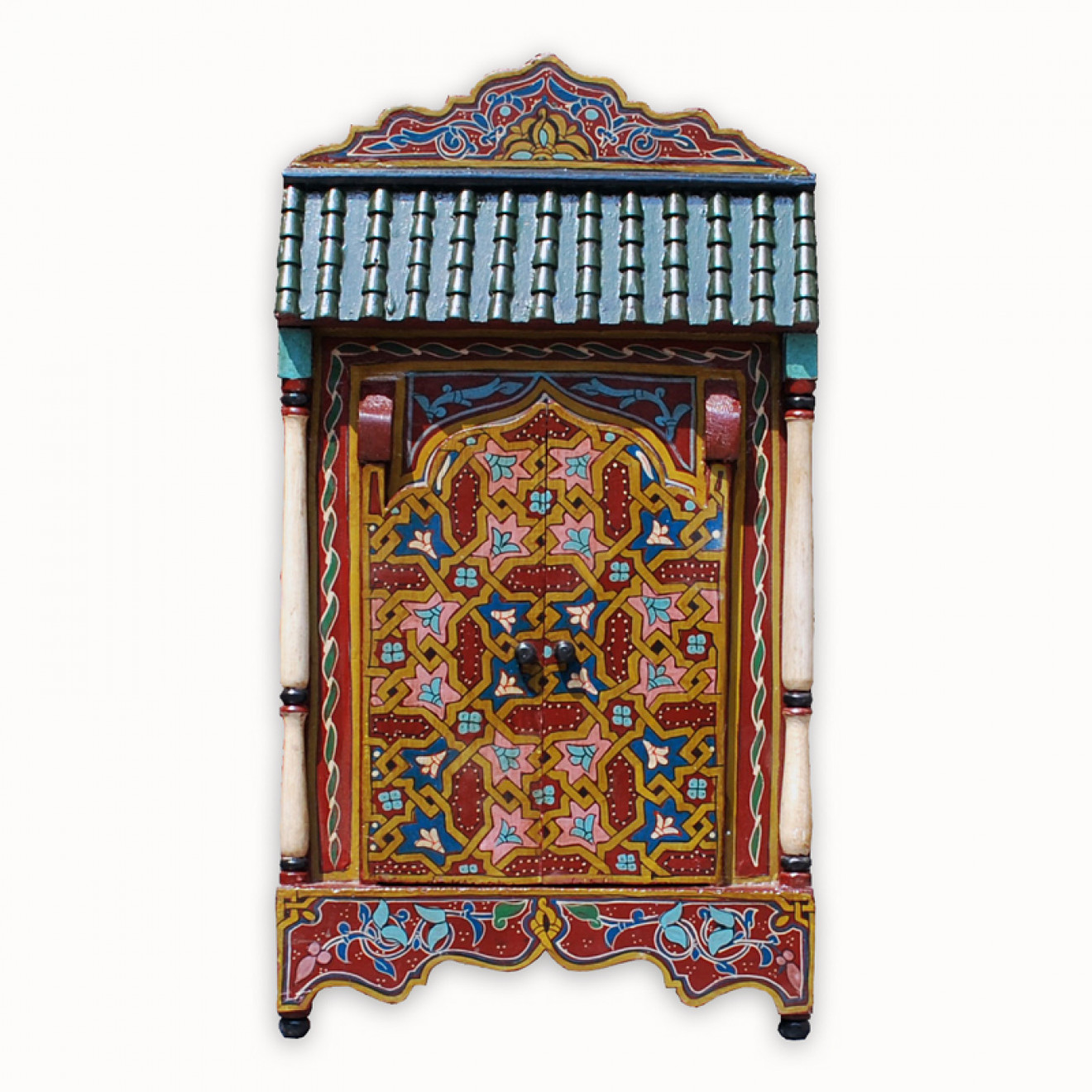 Arabischer Spiegel bemalt