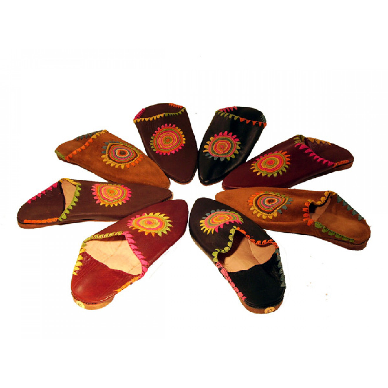Leder-Babouche