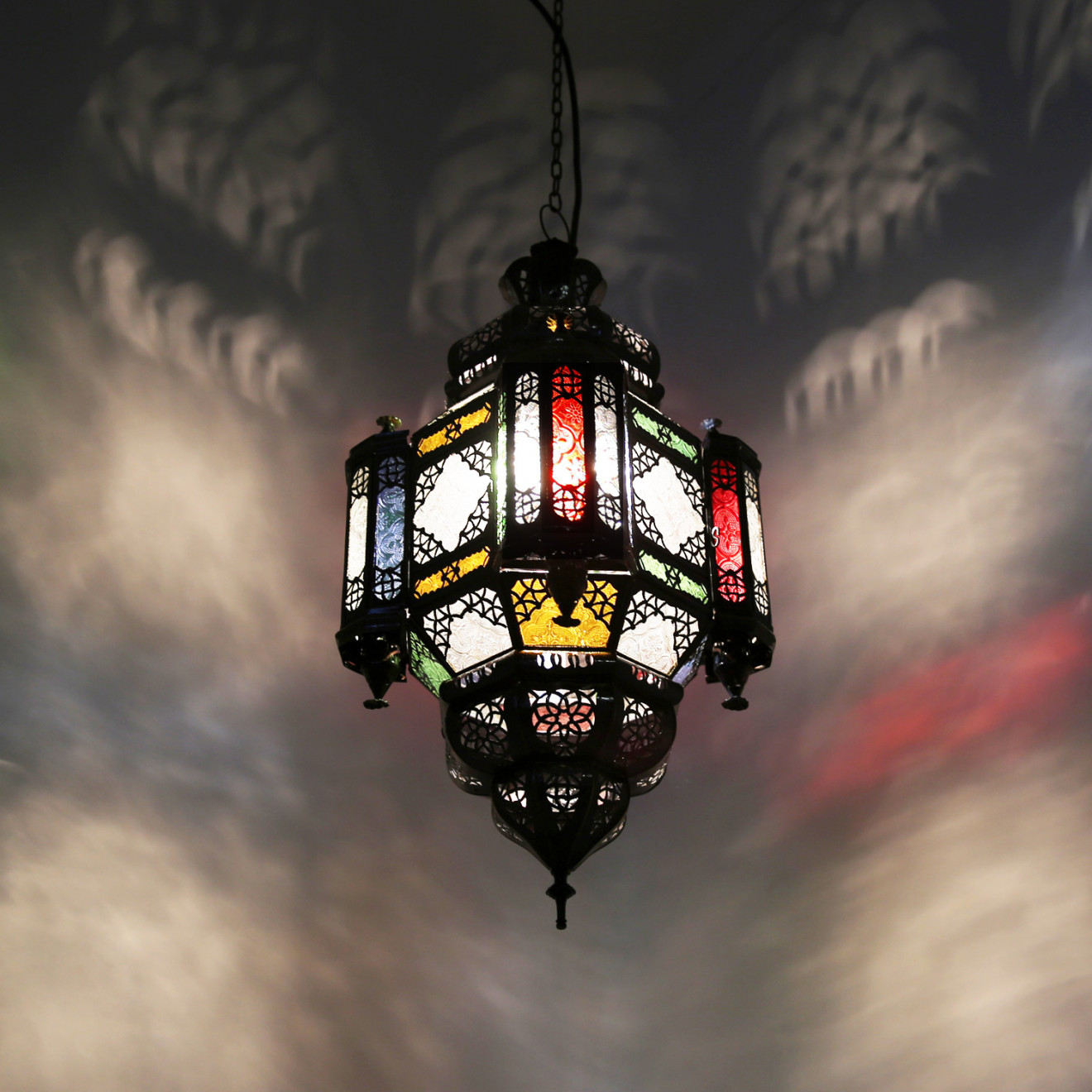 Orientalische Deckenleuchte Maurisch Multi