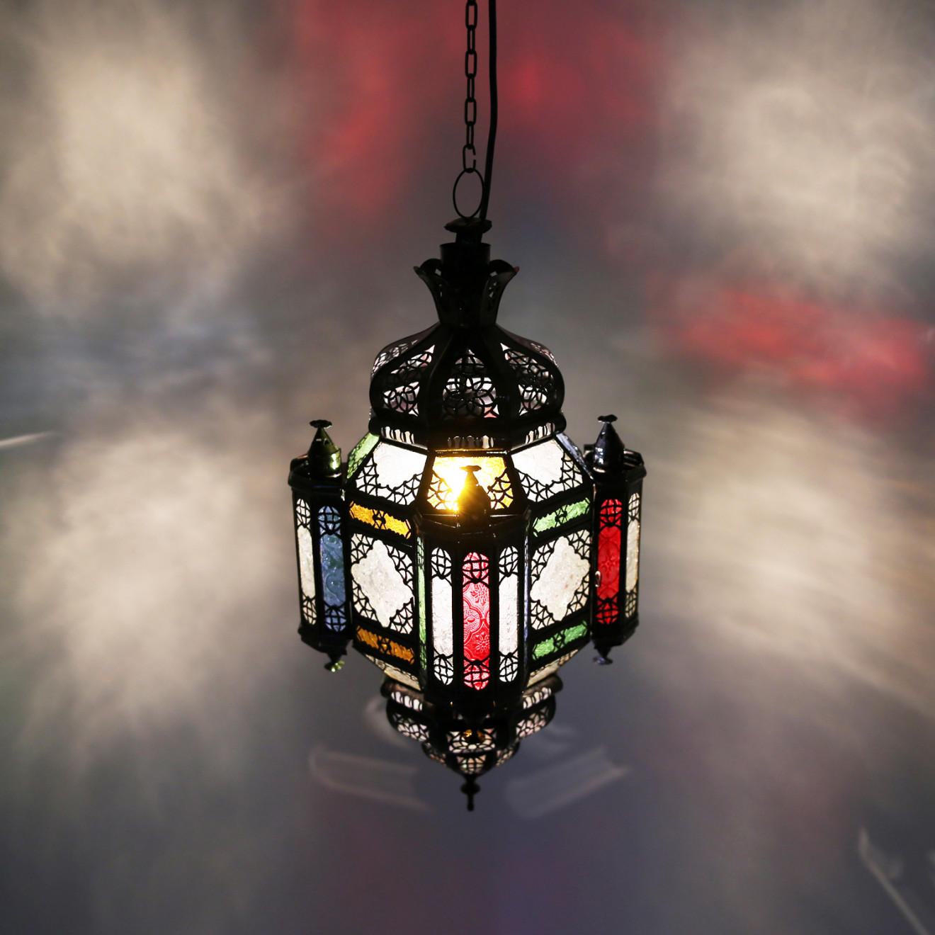 Orientalische Deckenleuchte Maurisch Multi