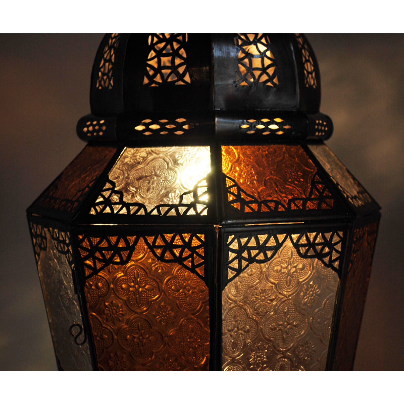 Marokkanische Deckenlampe BATIKA H70cm