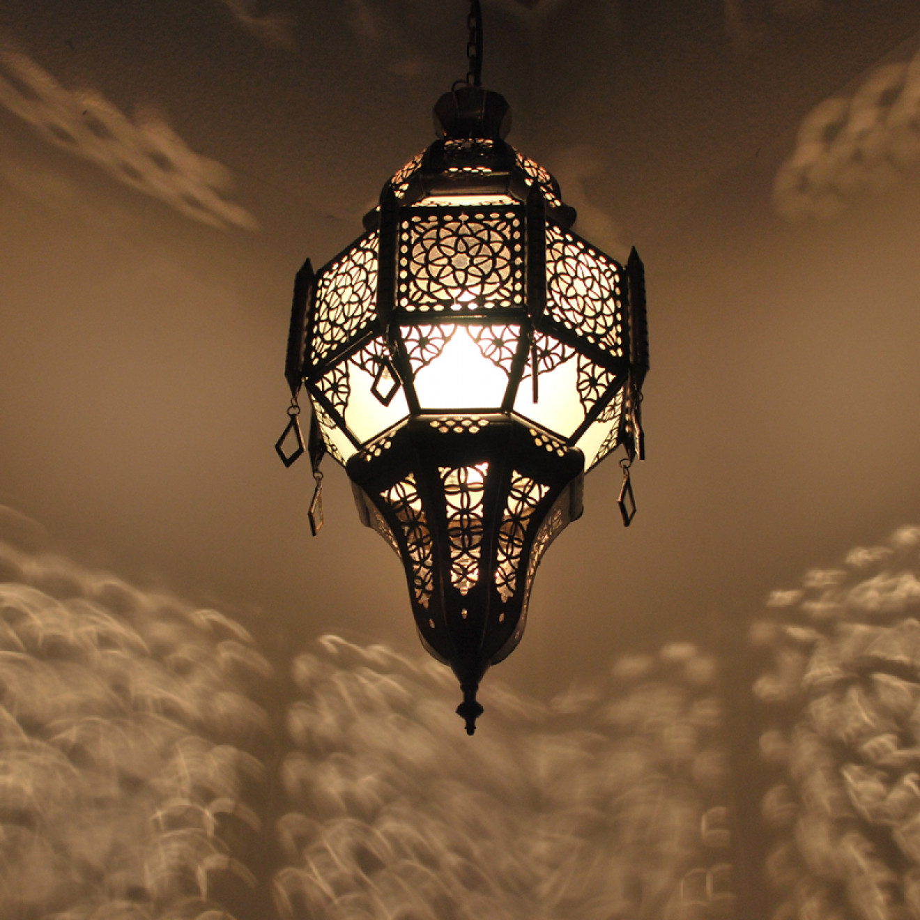 Marokkanische Deckenlampe TARGA H65cm