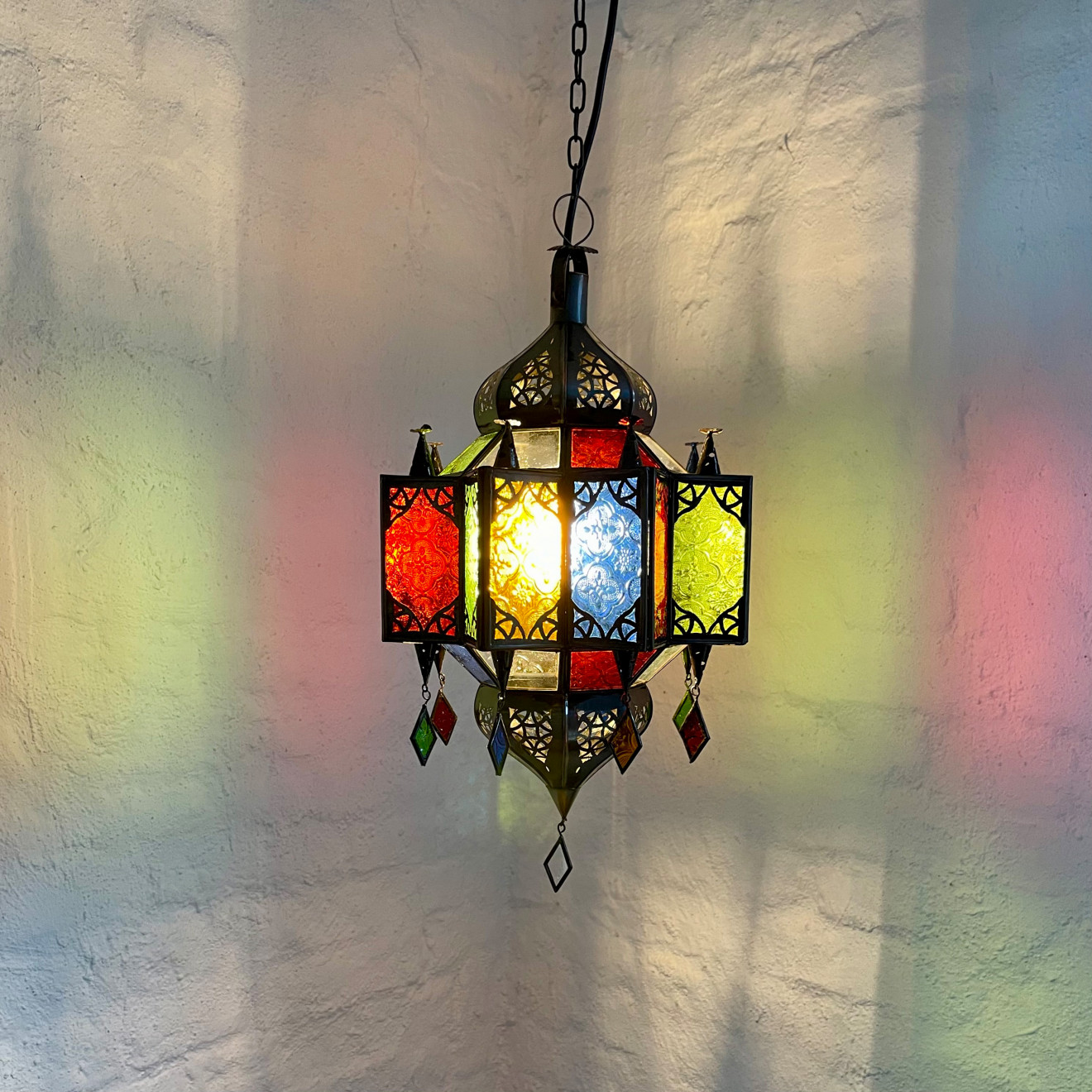 Orientalische Hängeleuchte OMNIA-V Multi