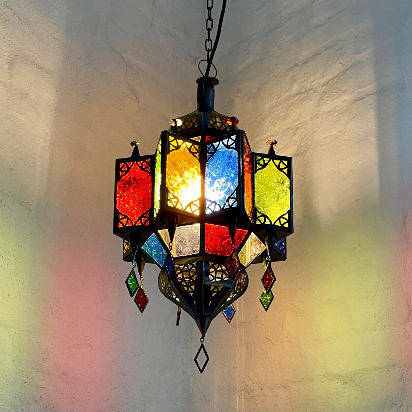 Orientalische Hängeleuchte OMNIA-V Multi