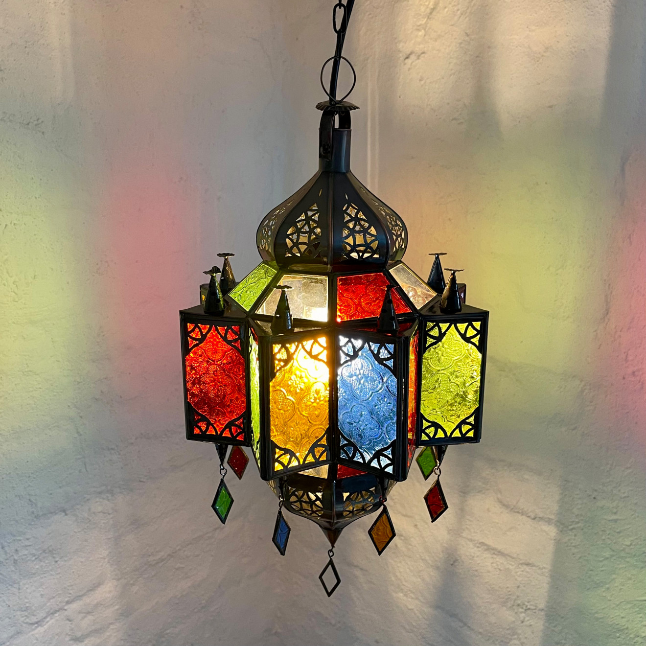 Orientalische Hängeleuchte OMNIA-V Multi