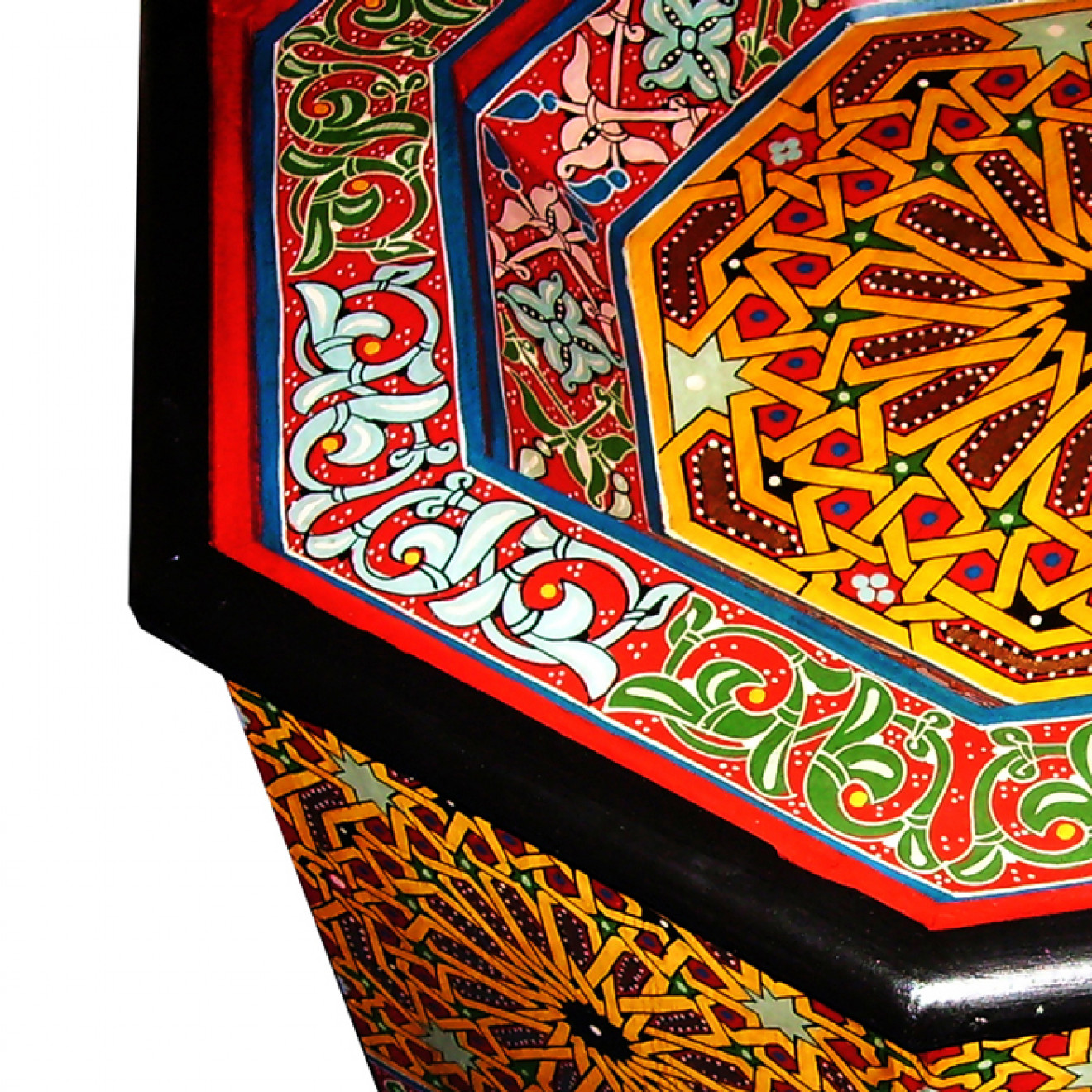 Orientalischer Tisch handbemalt MAYMANA D65cm