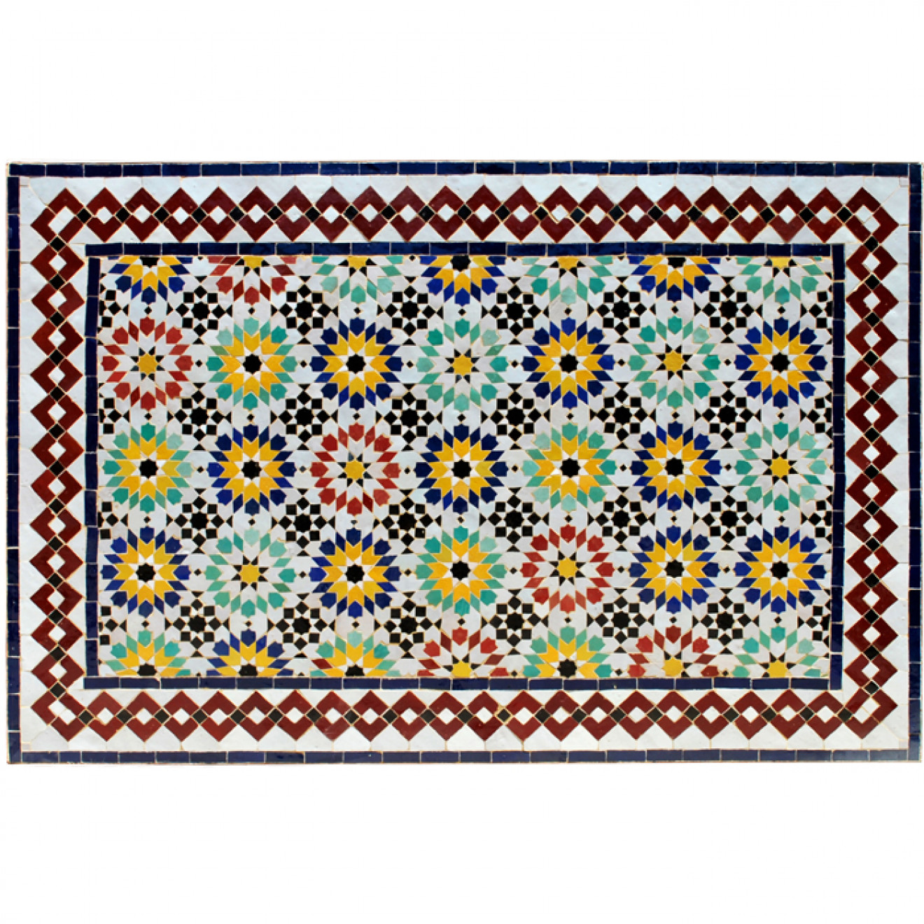 Gartentisch aus Marokko (120x80)cm "Ankabut"