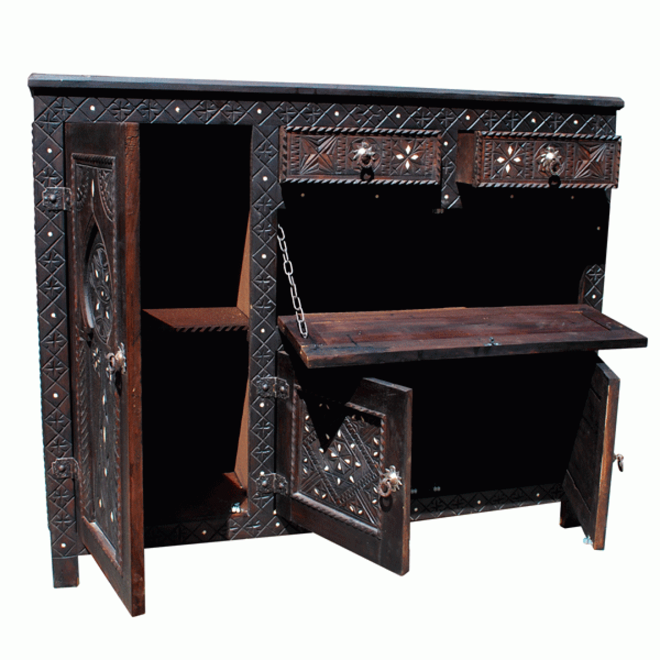 Marokkanische Kommode ADIMAT Zedernholz