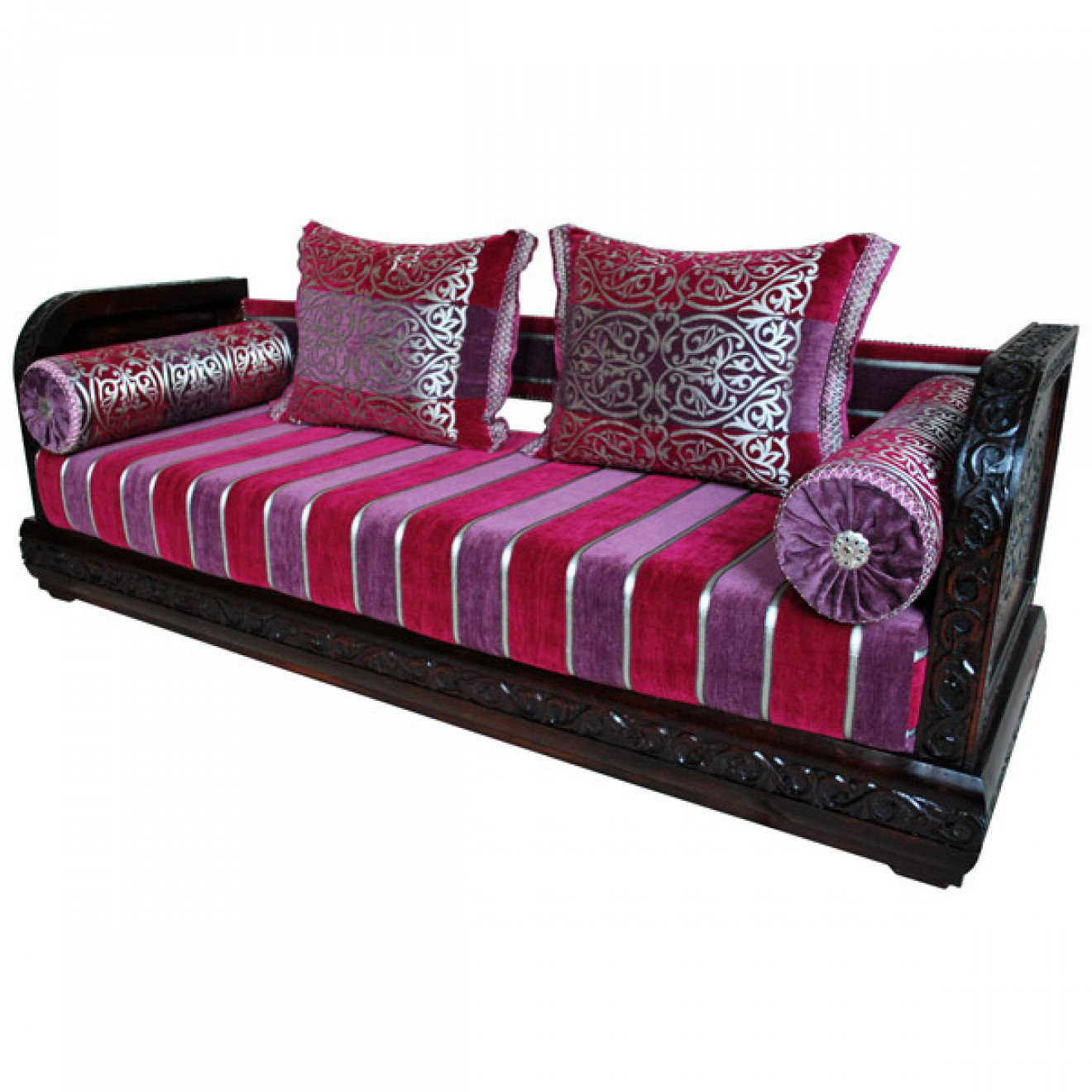 Orientalische Couch "rosa"