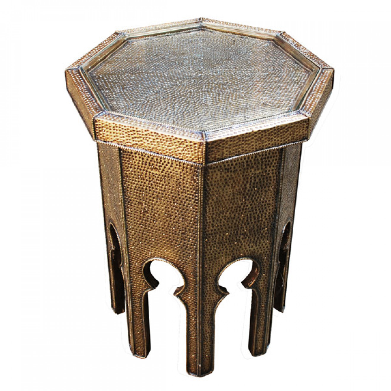 Orientalischer Messing Teetisch DAHBI