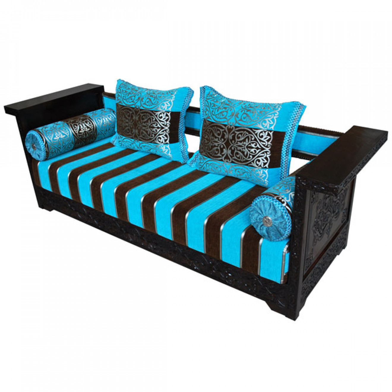 Orientalische Couch "Turquio" B230xT75cm