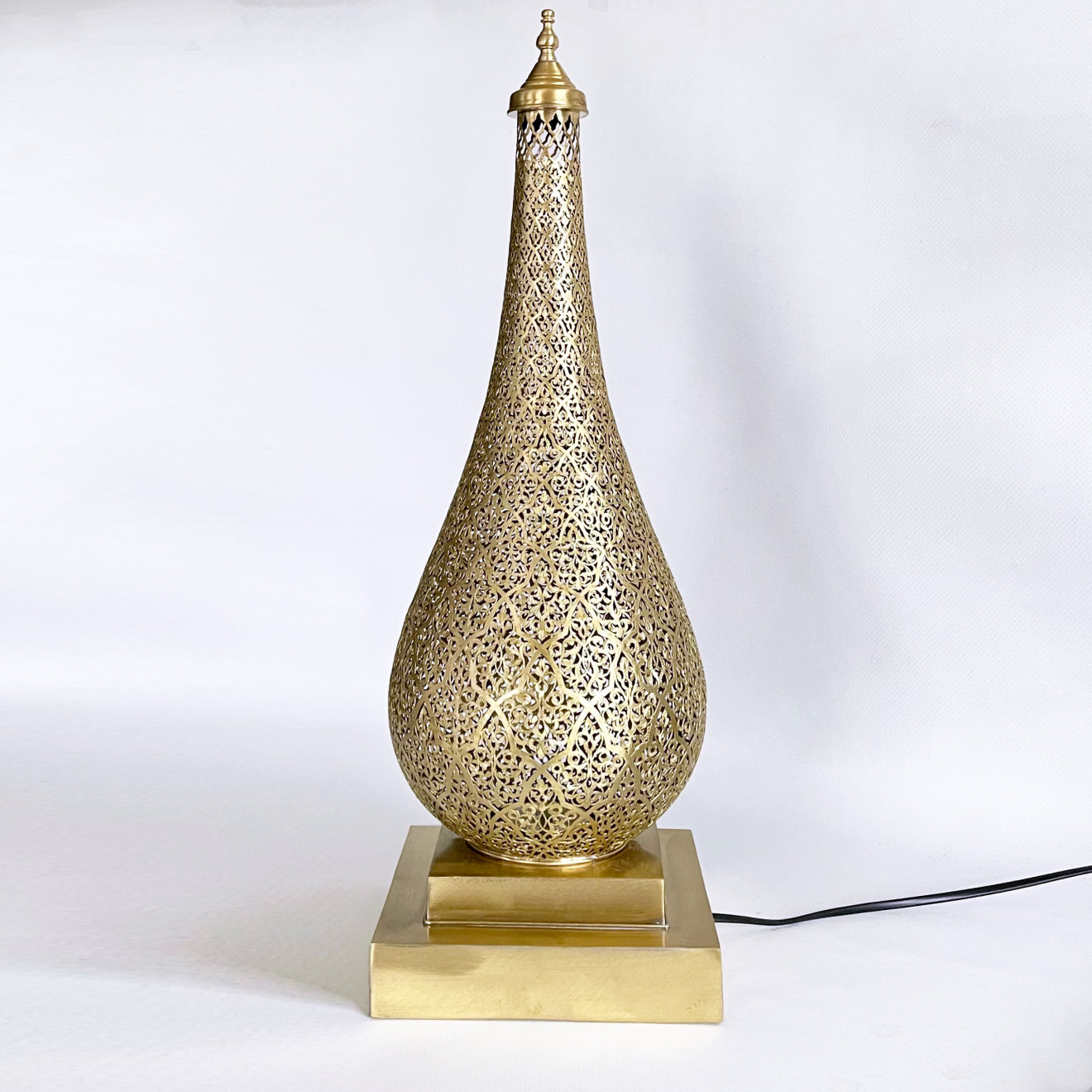 Orientalische Stehleuchte aus Messing SAHAR H-L