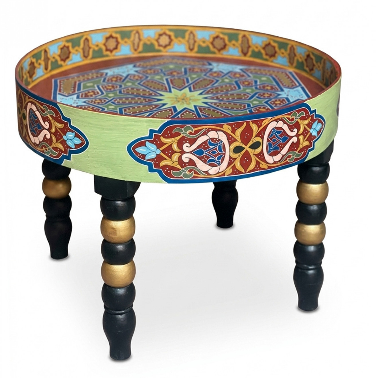 Orientalischer Teetisch niedrig JAFNA-2