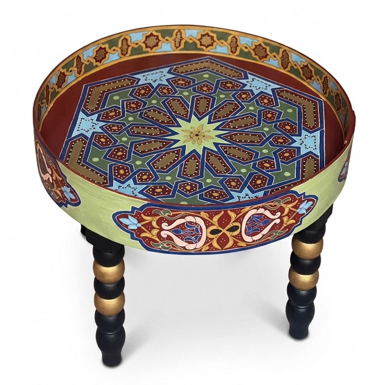 Orientalischer Teetisch niedrig JAFNA-2