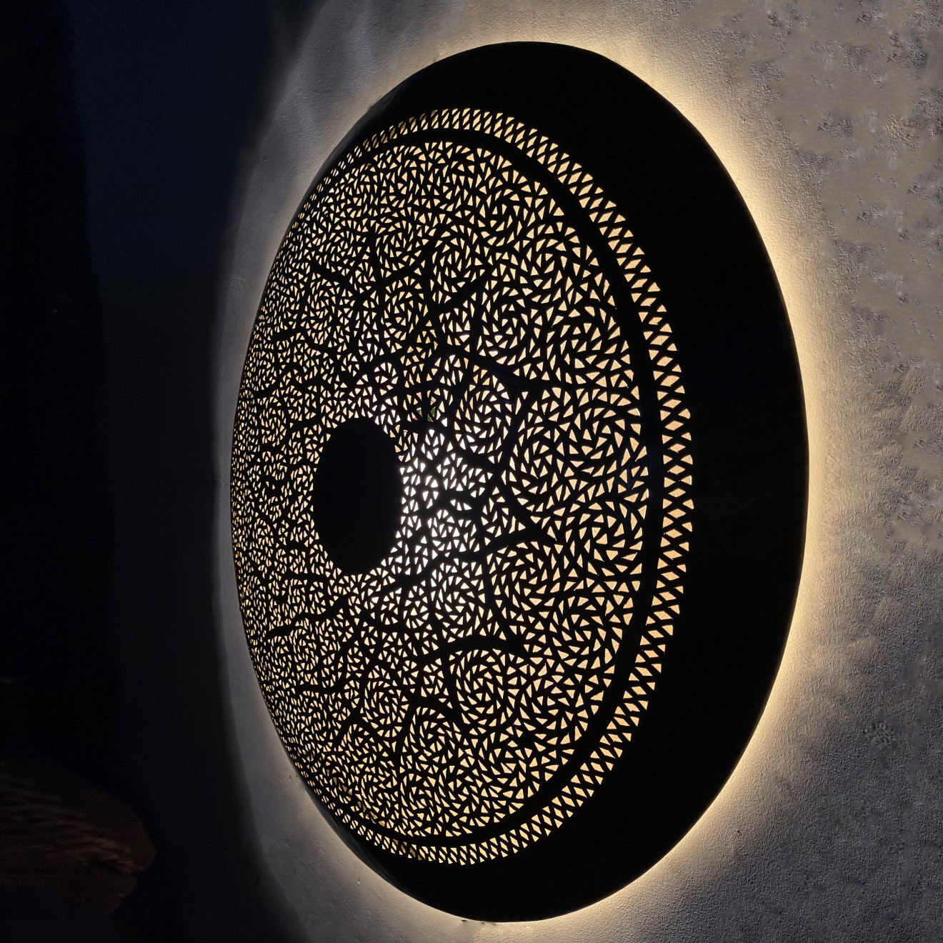 Marokkanische Messing-Wandleuchte DORA-ZWACK-L2 D60cm