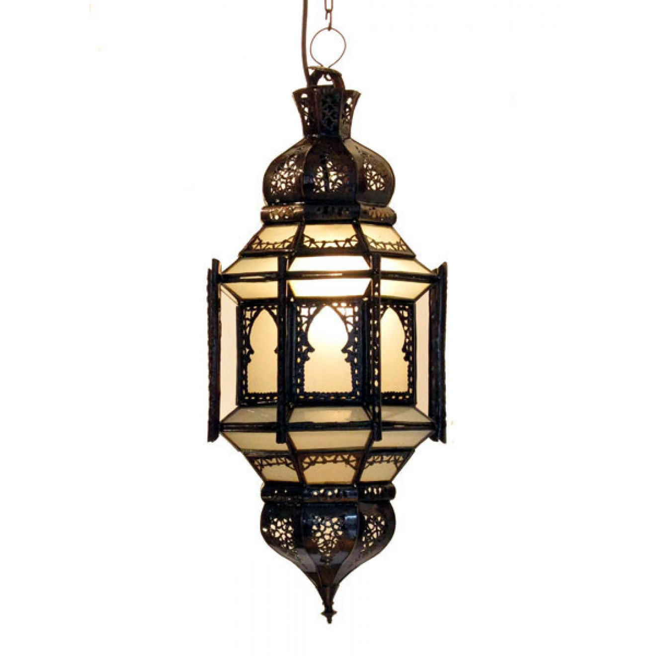 Marokkanische Hängeleuchte "Souiryat" H57cm