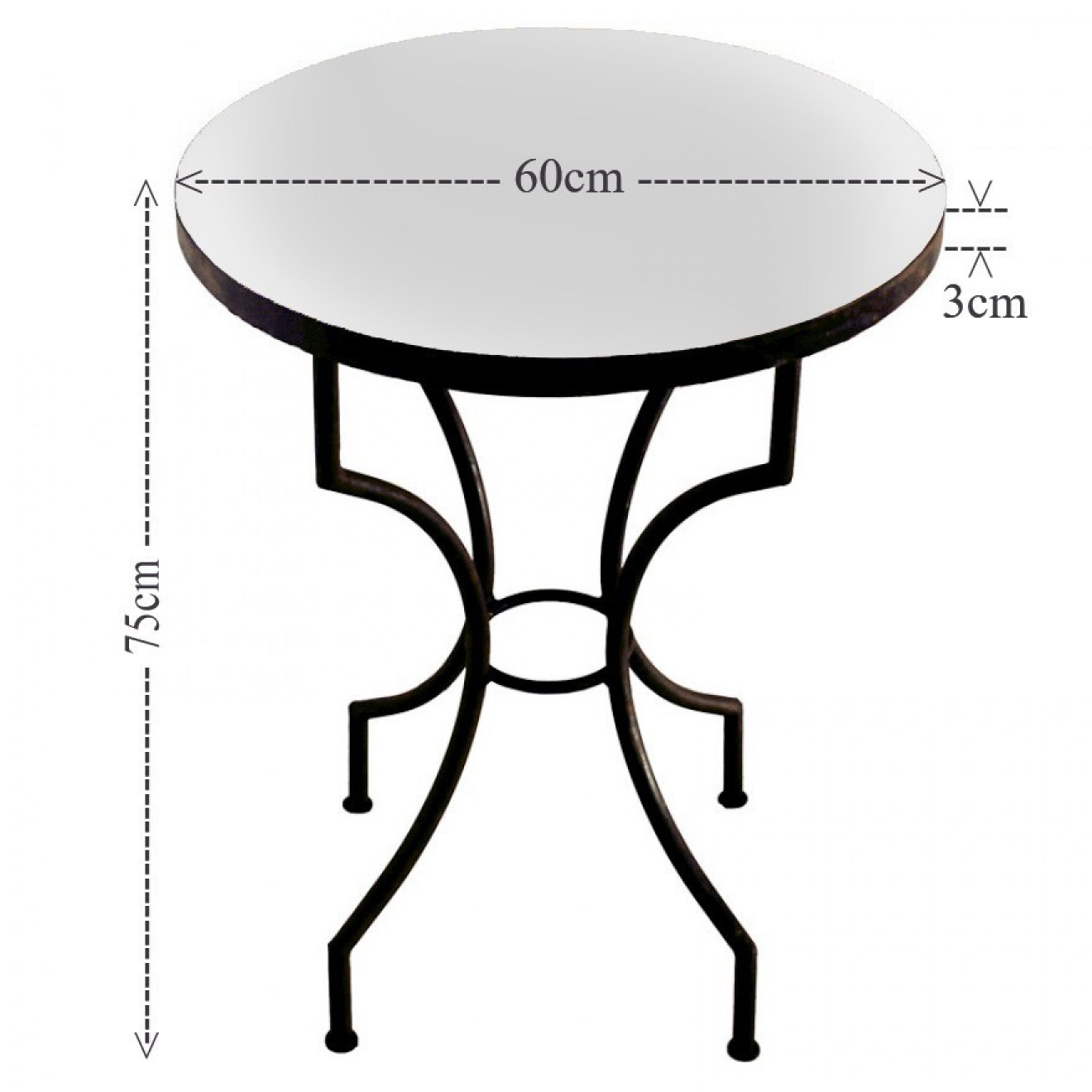 Marokkanischer Bistrotisch NAIMA