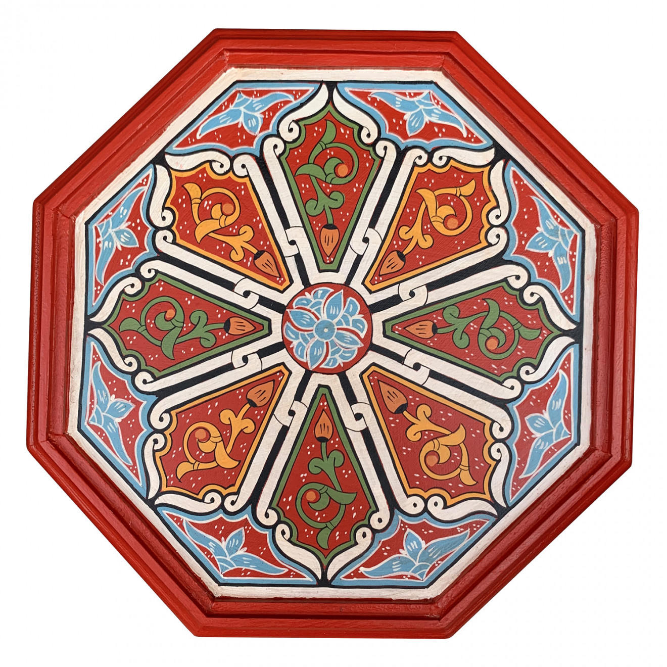 Handbemalter Marokkanischer Teetisch HEDIA