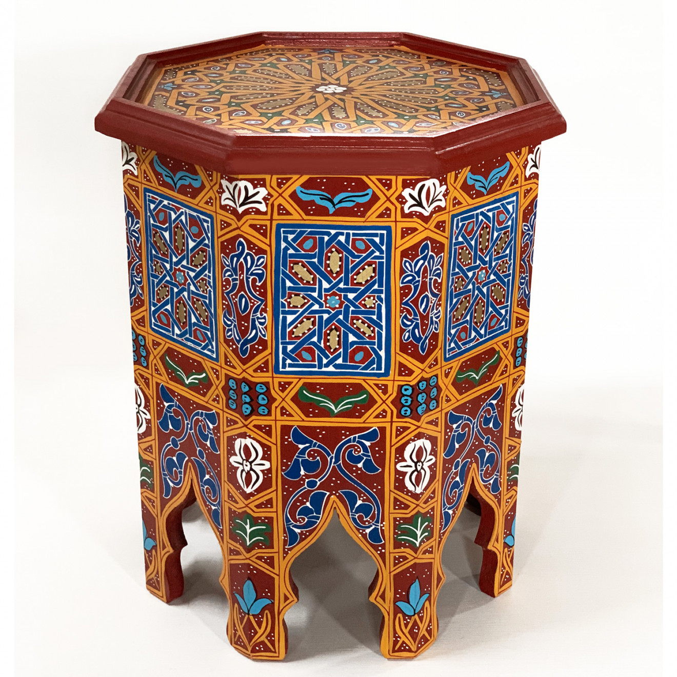 Arabischer bunter Teetisch BAHJA