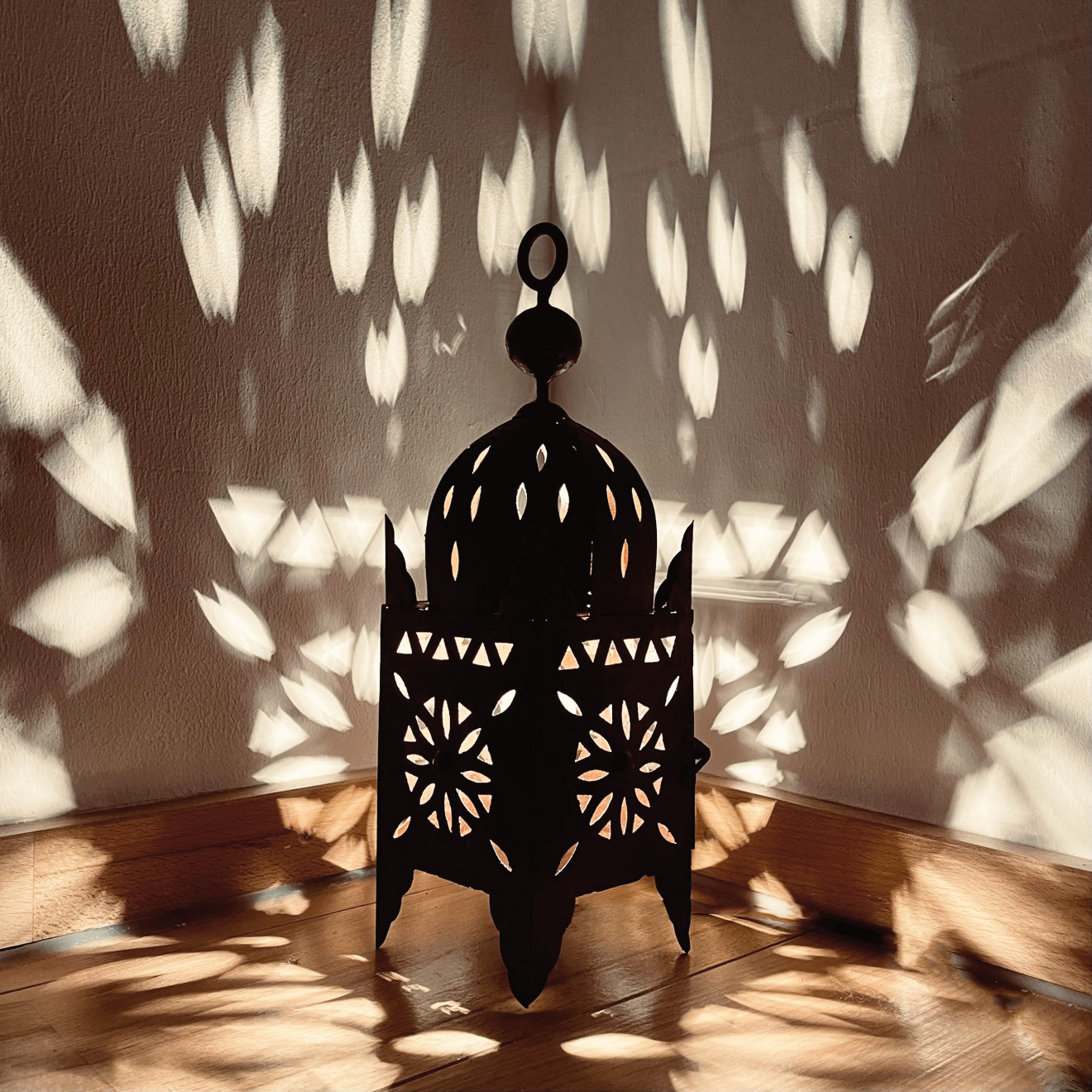 Marokkanisches Eisen Windlicht JAMA35