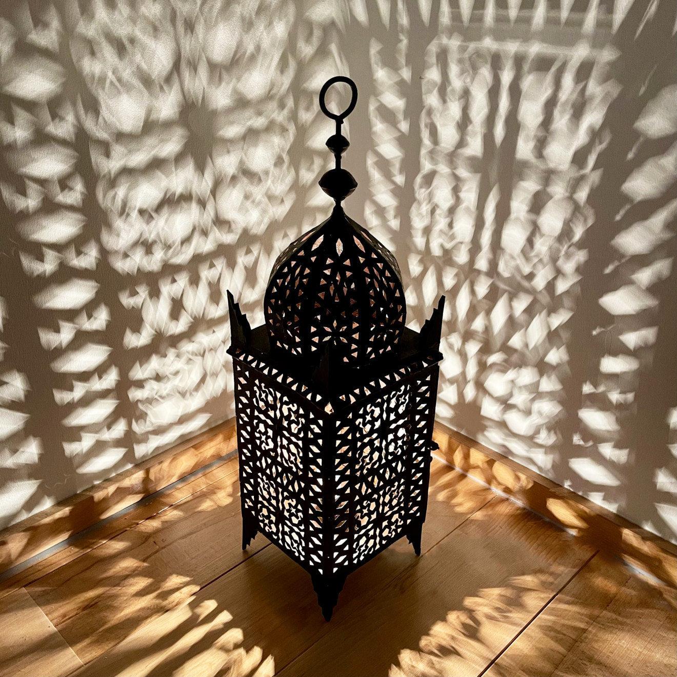 Marokkanische Eisenlaterne SAMA H65cm