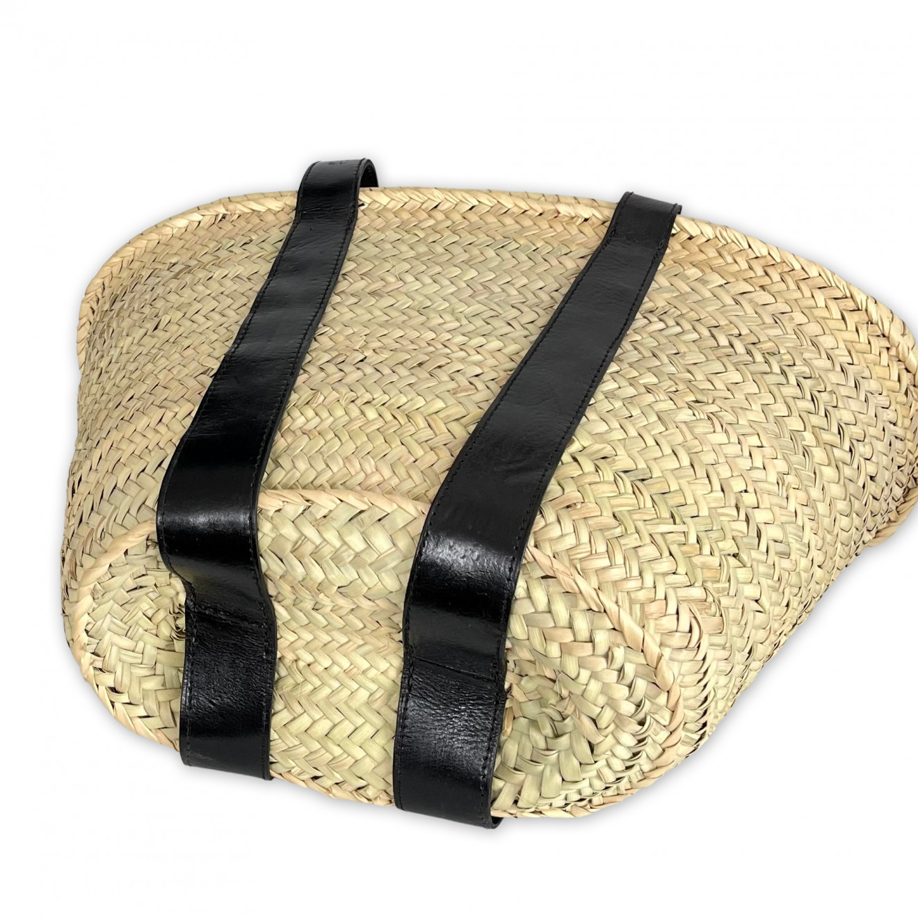 Palmblatt-Tasche mit Leder IBIZA-2S