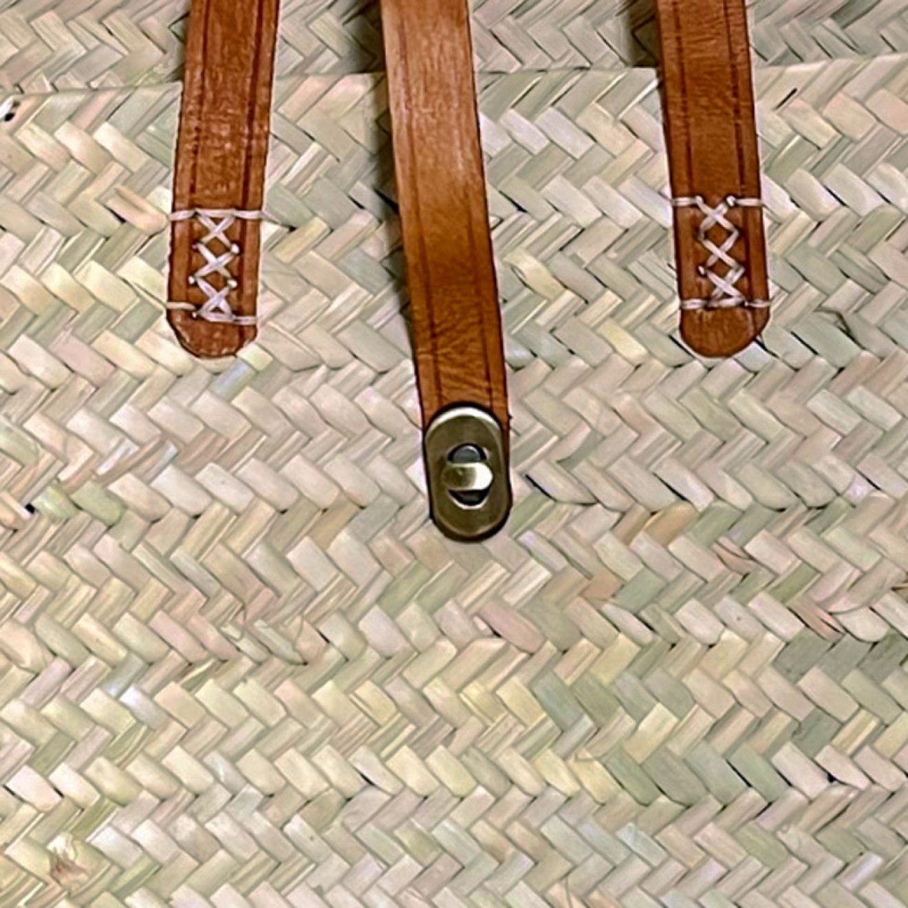 Korbtasche aus Palmblatt NADIA