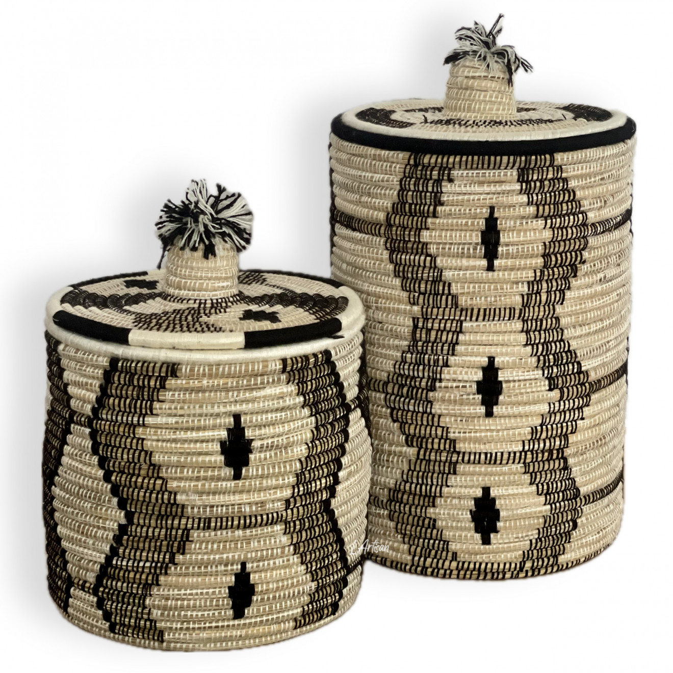 Handgeflochtener Aufbewahrungskorb NAGA