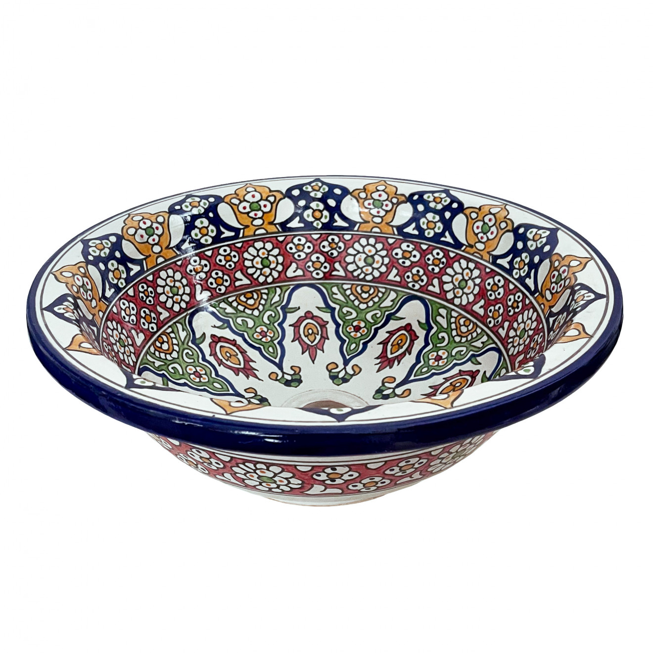 Marokkanische Waschschüssel BW-BLUME D40cm