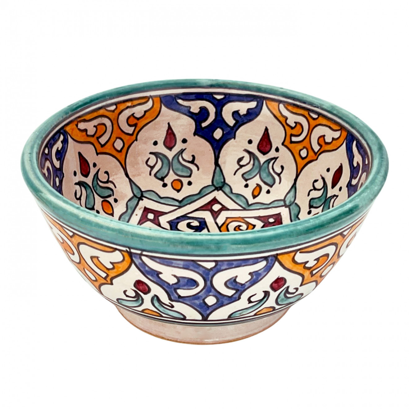 Keramik Schüssel aus Marokko FES-062 Ø17cm
