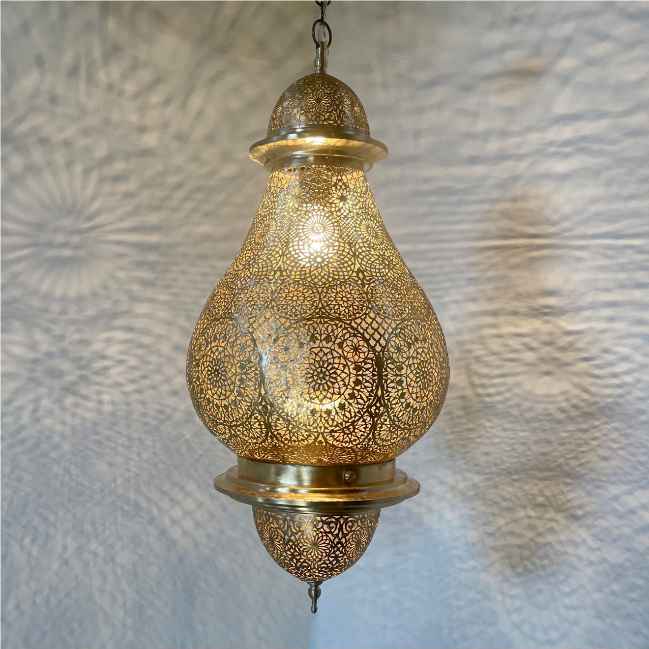 Messing Hängeleuchte GADRA