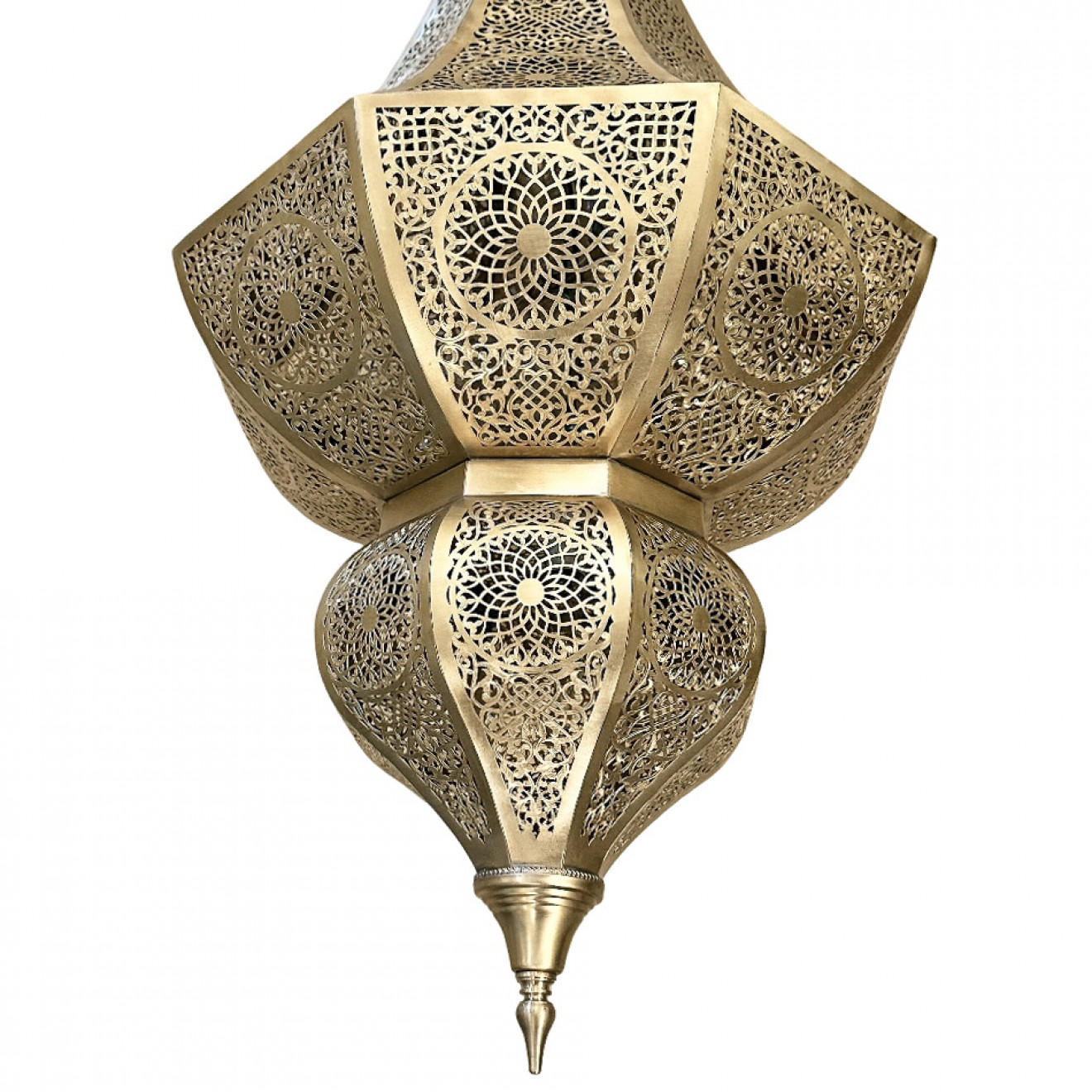 Orientalische Hängelampe Messing DALIA