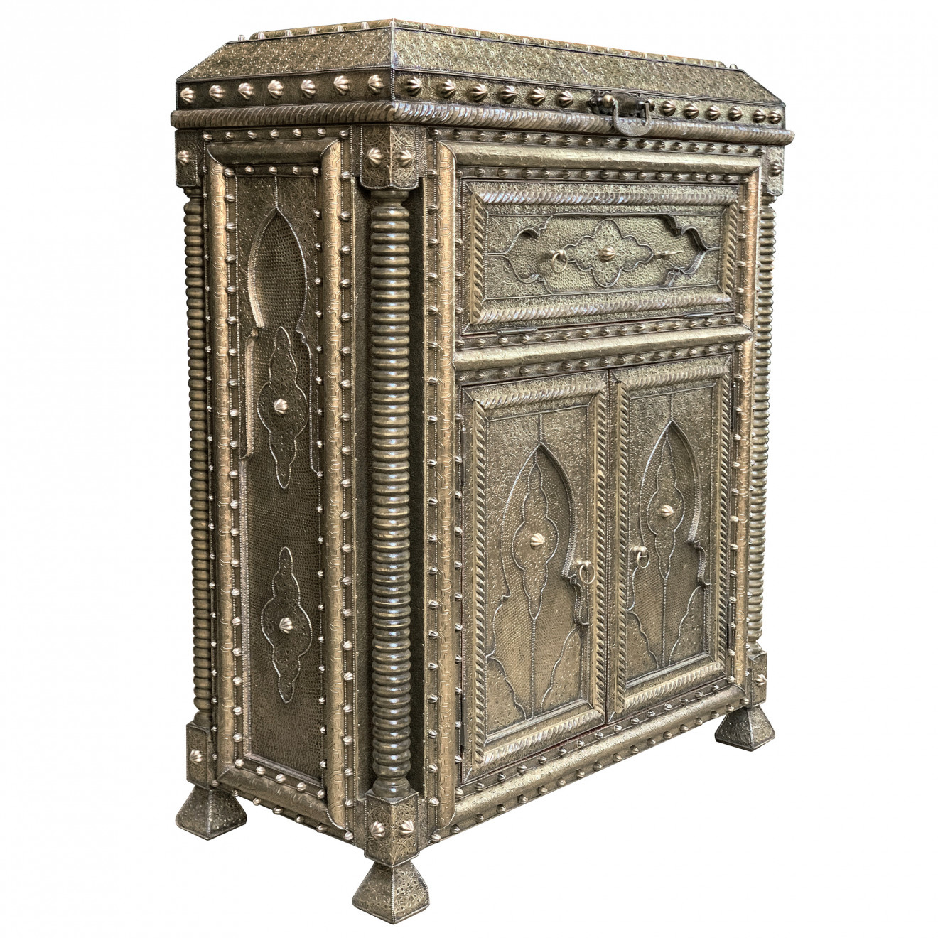 Marokkanischer Messing Schrank ALKAZAR