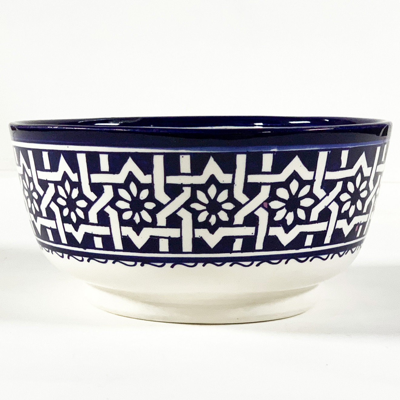 Marokkanische Keramik Schale FES-BW-I Ø20cm