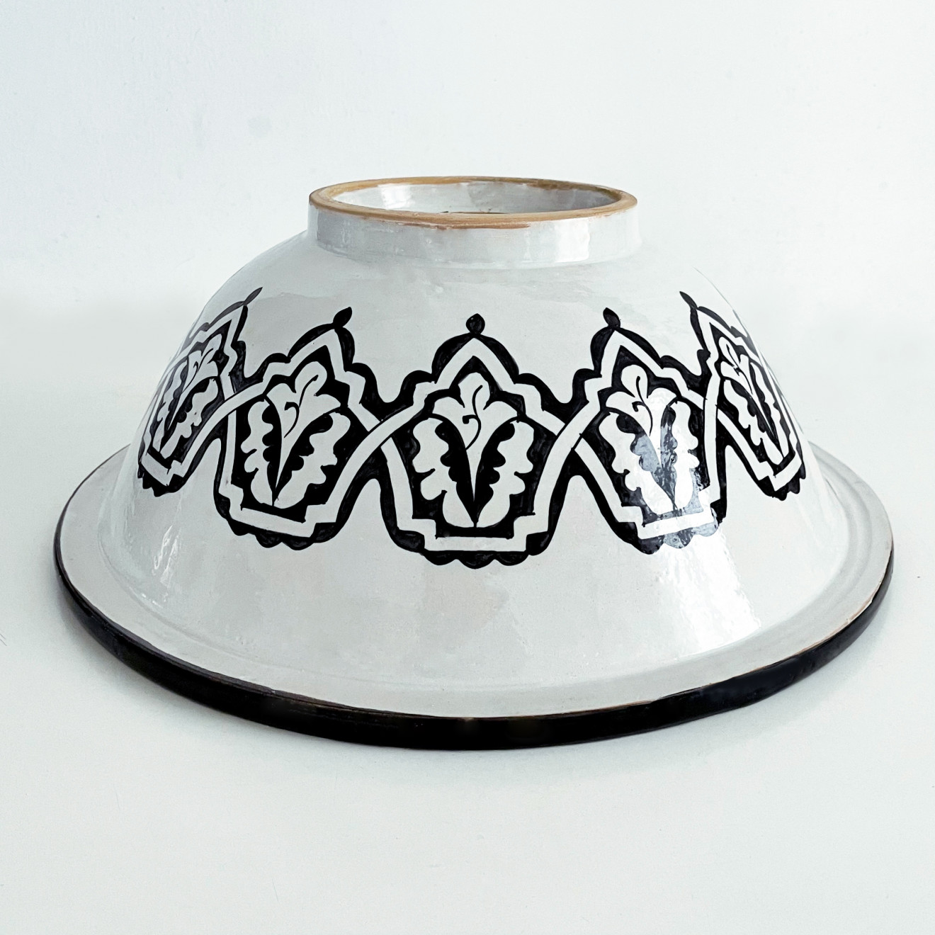 handbemaltes Keramik Waschschüssel FES-SW23